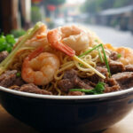 bol de bo bun crevette ou boeuf citronelle
